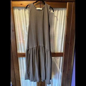 Free people drop waist tank maxi dress